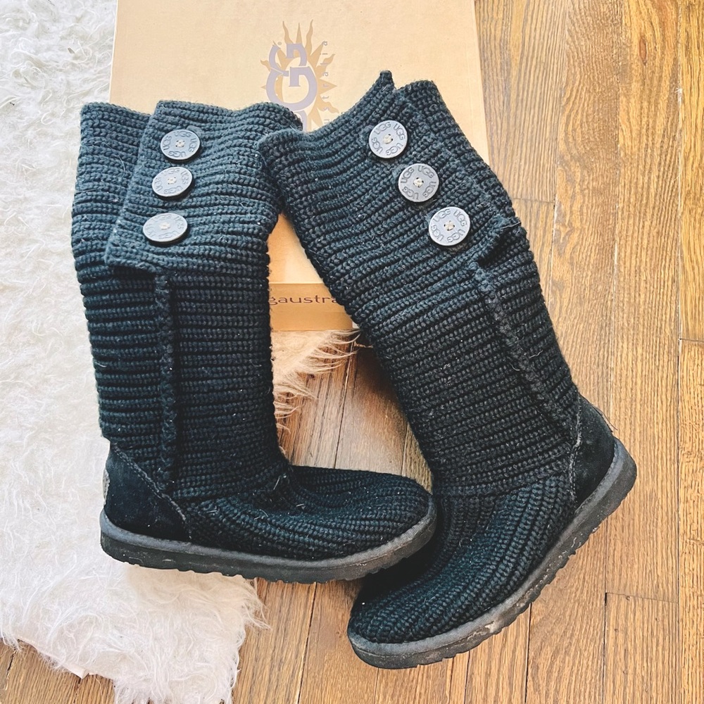 Ugg Classic Cardy Knit Boots Tall